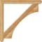 Ekena Millwork Westlake Craftsman Rough Sawn Bracket, Western Red Cedar, 4"W x 48"D x 48"H BKT04X48X48WTL04RWR - alternate 2